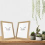 Aberto Design Set de 2 Marcos de Fotos 13 x 18 cm Natural